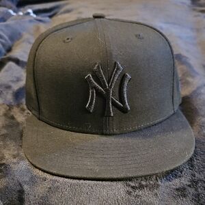 Zara Black Cap with Logo